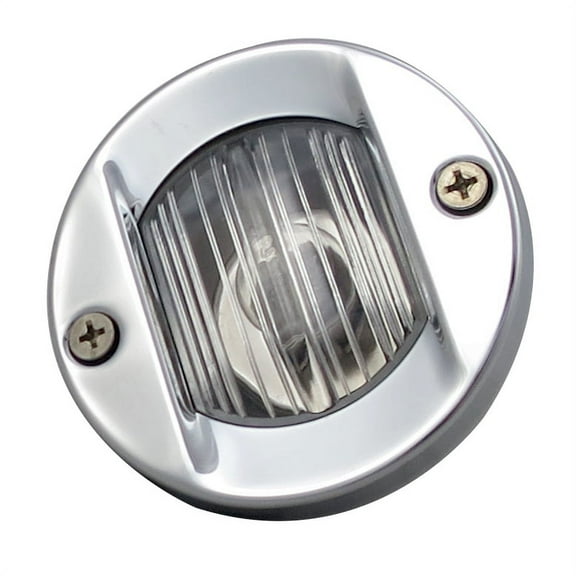 White Water 7804S Flush Mount Marine Boat Transom Stern Light Stainless Steel