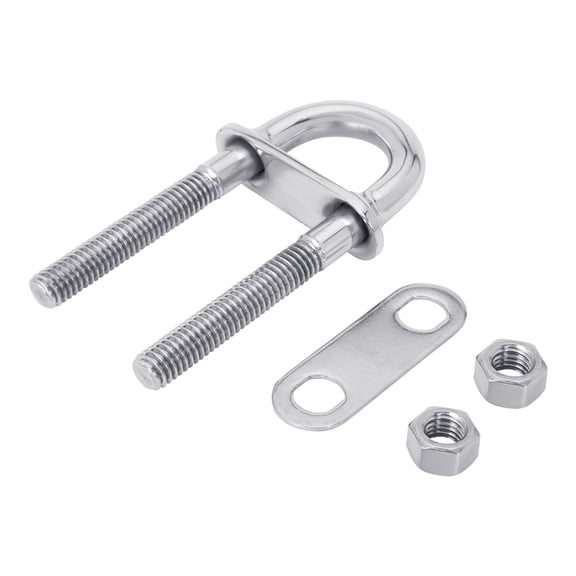 White Water 7848S-WB Marine 304 Stainless Steel Bow Eyes, 3-15/16" Length