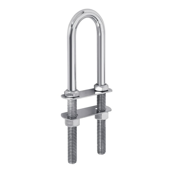 White Water 7859S-BL Stainless Long Shank Bow Eye, 3/8"