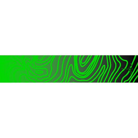 White Water Archery Topo Fade Arrow Wraps, Green