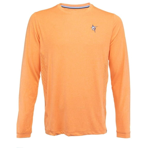 White Water Grander Breathable Long Sleeve Shirt (Orange, Large)