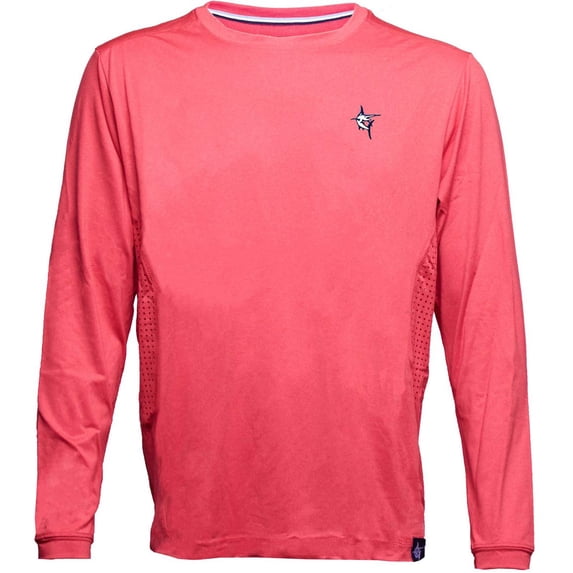 White Water Grander Breathable Long Sleeve Shirt (Red, 3X-Large)