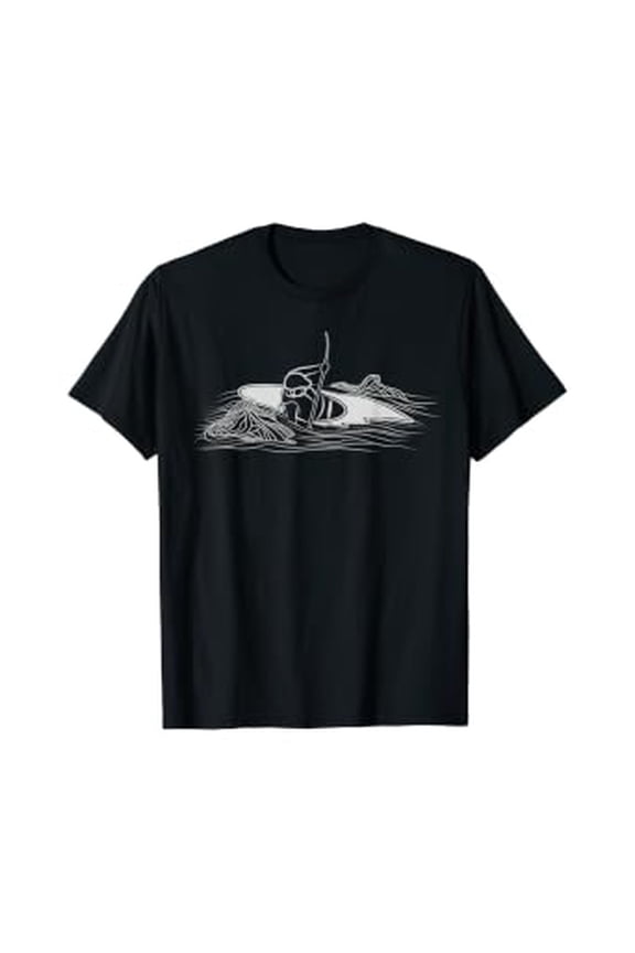 White Water Kayaking Kayaker Gift River Kayak T-Shirt