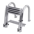 thumbnail image 1 of White Water Marine B00351PL-WS 304 SS Pontoon Ladder, 4 Step, Wide Step, 1 of 1