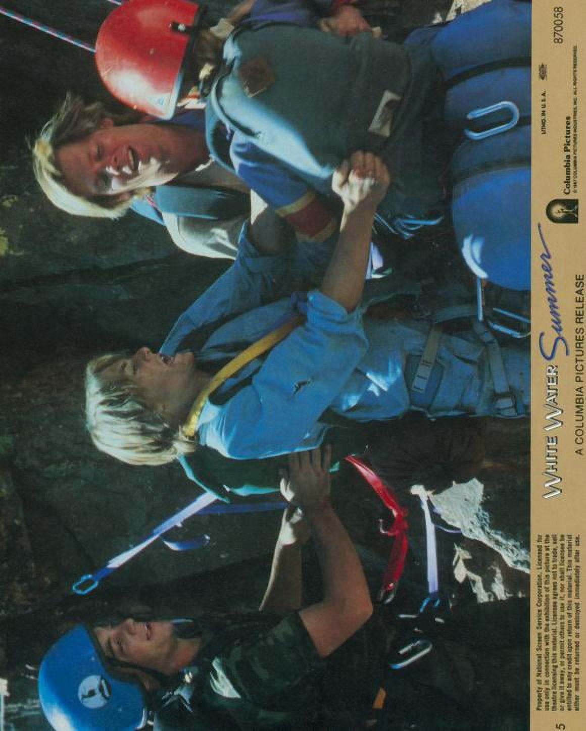 White Water Summer - movie POSTER (Style E) (11" x 14") (1987 ...