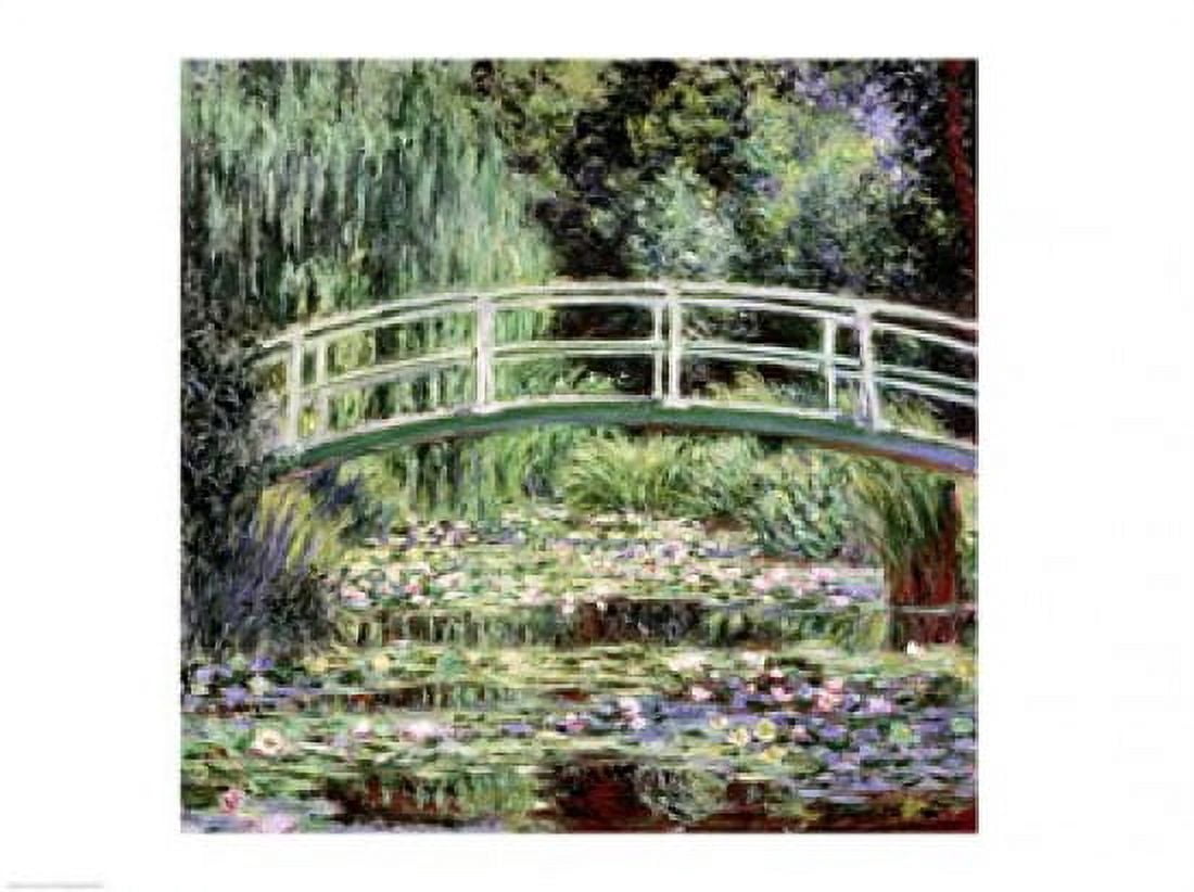 White Waterlilies 1899 Canvas Art - Claude Monet (24 x 18)