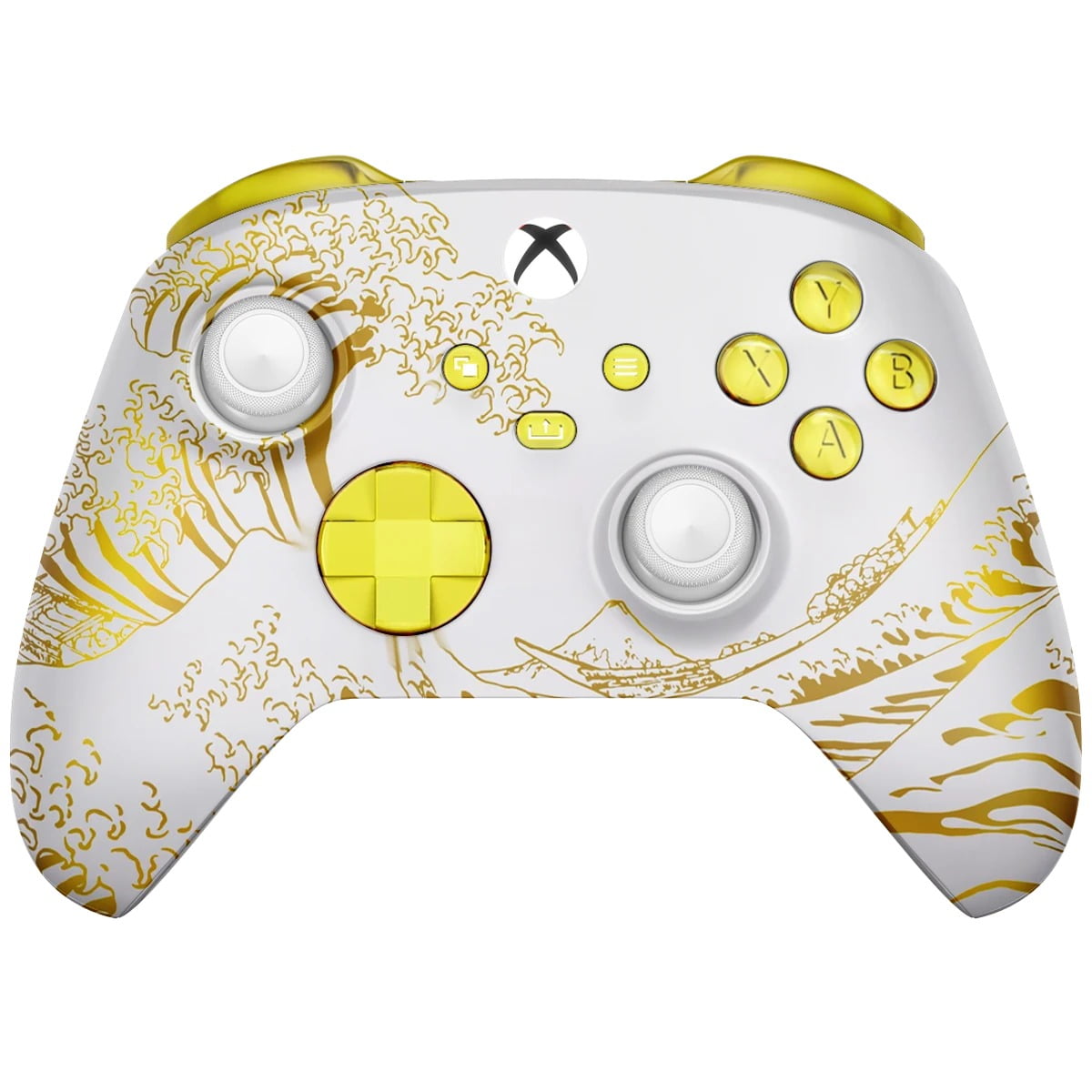 White Wave Xbox One X SMART Custom Rapid Fire Modded Controller. FPS mods. COD Warzone