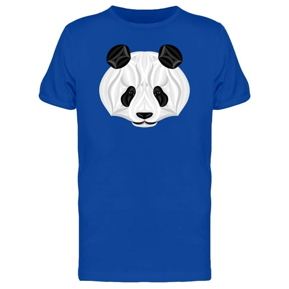 White Waves Panda T-Shirt Men -Image by Shutterstock, Male 4X-Large