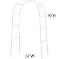 thumbnail image 1 of White Wedding Arch - Ceremony Outdoor Indoor Bridal Decorations 55" W x 90" H, 1 of 3