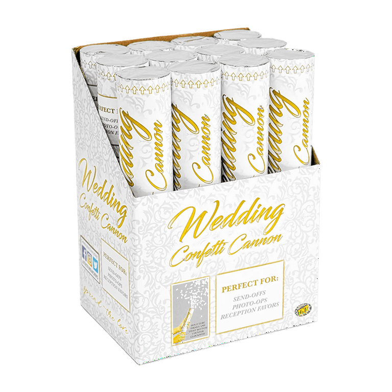 Biodegradable Wedding Confetti Cannon