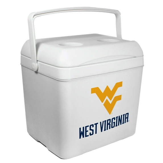 White West Virginia Mountaineers 24-Can Tailgate Cooler