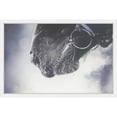 thumbnail image 1 of "White Whiskers" Framed Painting Print, 1 of 5