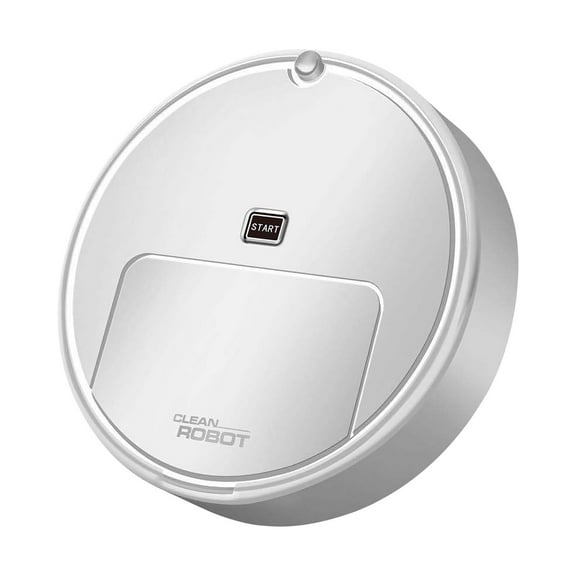 White White Battery Powered Smart Sweeping Robot For Home Mini Vacuum Cleaner With Sweeping Mopping Function