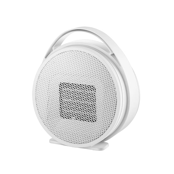 White White Desktop Electric Heater Small Personal Space Warmer For Home Office And Bedroom 1000W Power With Overheat Protection