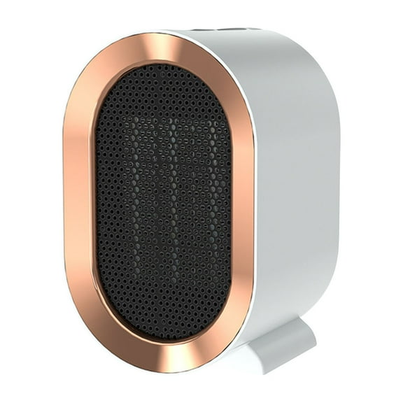 White White Portable Mini Heater For Desktop Use 1200W Power Compact Design 5.1X4.7X7.9 Inch 110V For Home And Office Personal Space Heating