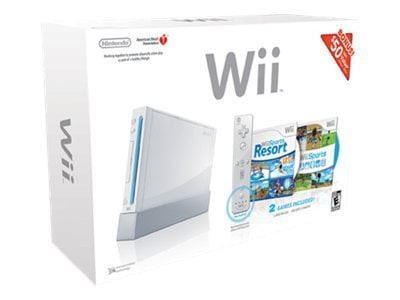Nintendo Wii - Sports Resort Pak - game console - white - Wii Sports, Wii Sports Resort Bundle with Wii MotionPlus - Walmart.com