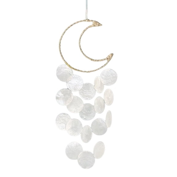 White Wind Chime Outdoor Beach Gift Indoor Outdoor Home Moving Garden Decoration