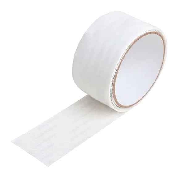 White Window Screen Repair Tape, 50mm x 5m Fiberglass Mesh Patch Kit - Strong Adhesive Screen Repair for Windows & Doors, Fixes Tears & Holes, All-Purpose Screen Repair Accessory