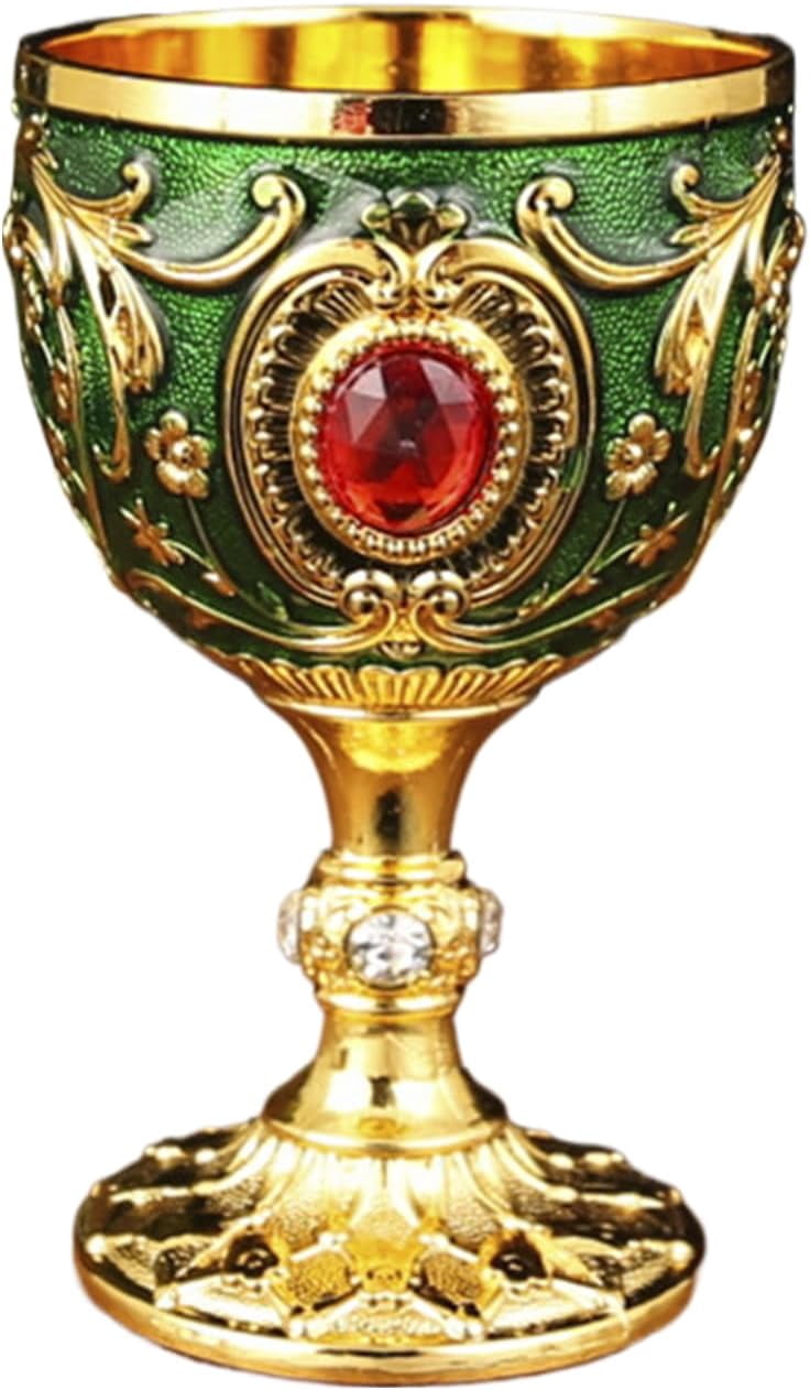 Photo inspiration: Fresh Look at White Wine Glasses Vintage European Metal Glassware