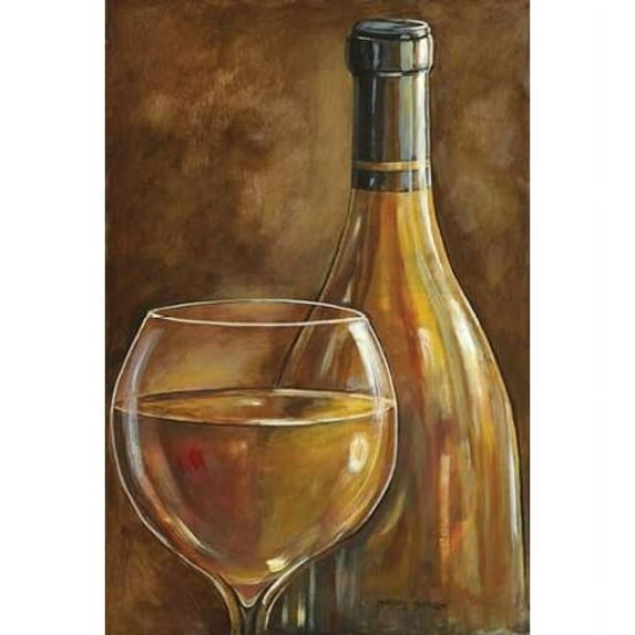 White Wine Poster Print by Gregory Gorham (20 x 28)