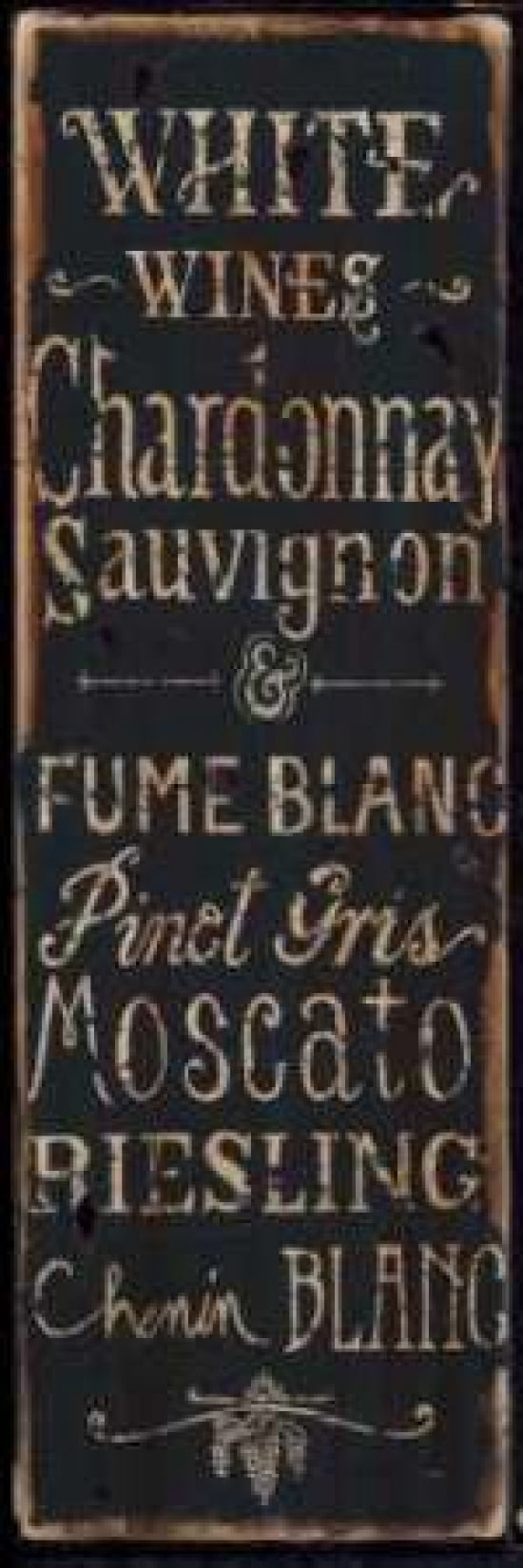 White Wines Canvas Art - Luis Sanchez (8 x 24)