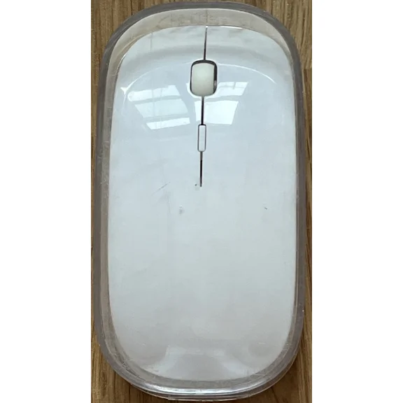 White Wireless Mouse 2.4 Ghz. Condition New.