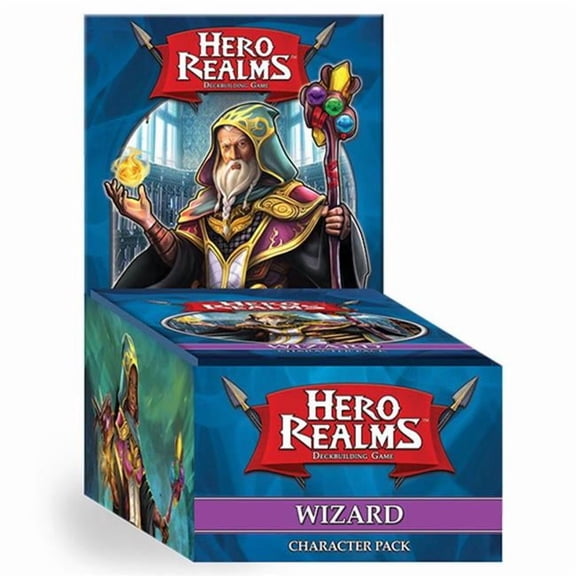 White Wizard Games Hero Realms Wizard Pack Display Card - Pack of 12