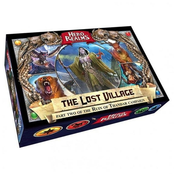 White Wizard Games Hero Realms the Lost Village Card Game
