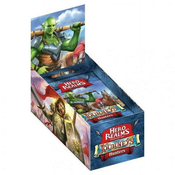 White Wizard Games WWG516D Hero Realms - Journeys Hunters Display 12 Card Game