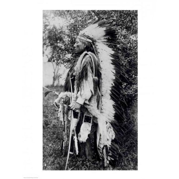 White Wolf A Comanche Chief Poster Print - 24 x 36 in. - Large