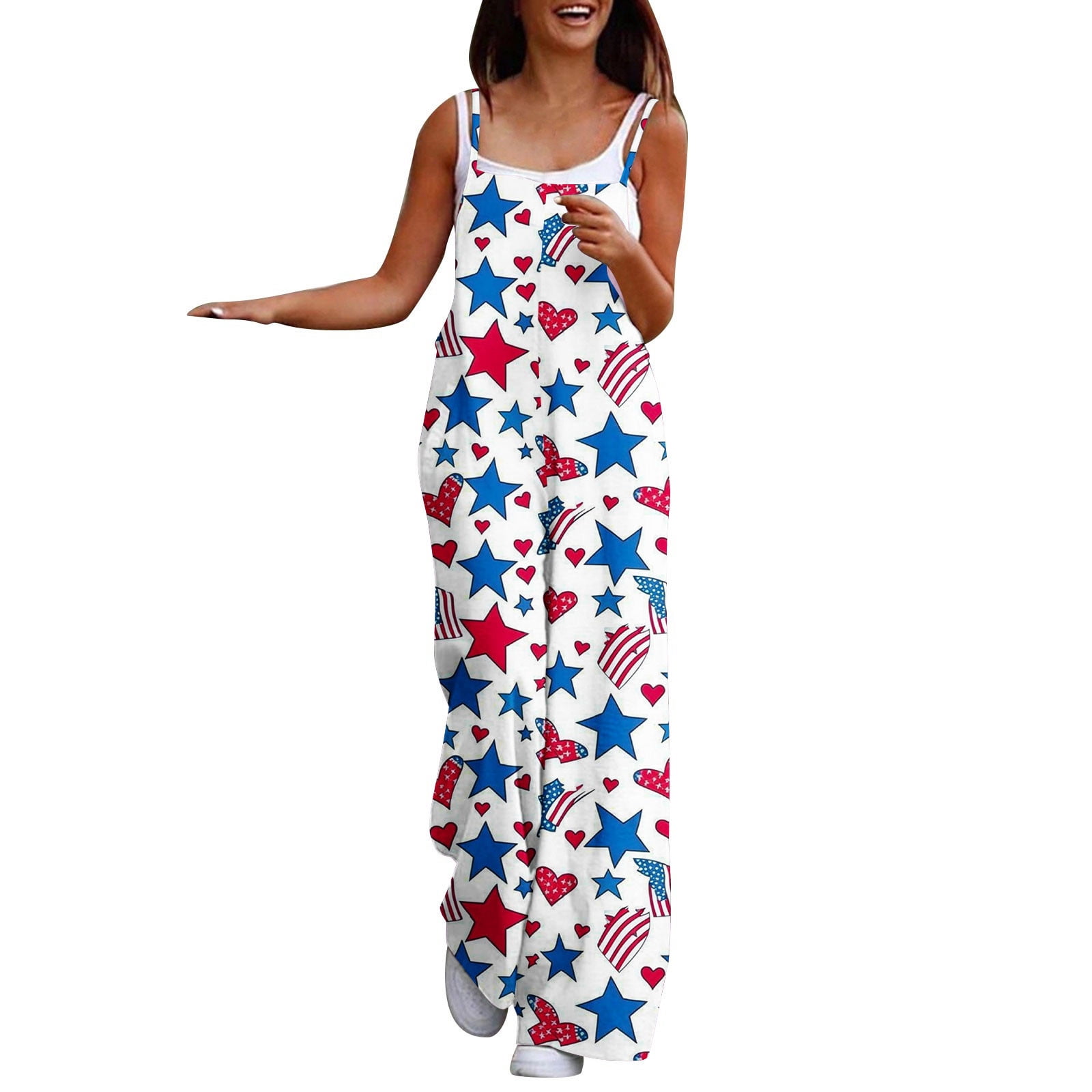 White Women High Cut Flare Bell Bottom Long Bootcut Leg Red White Blue ...