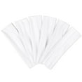 thumbnail image 1 of White Women's Non-Slip Elastic Sweat Hairbands - Soft Fabric Thin Hair Wraps for Short Hair, Workout, Yoga, Running, Sports, Girls, 1 of 11