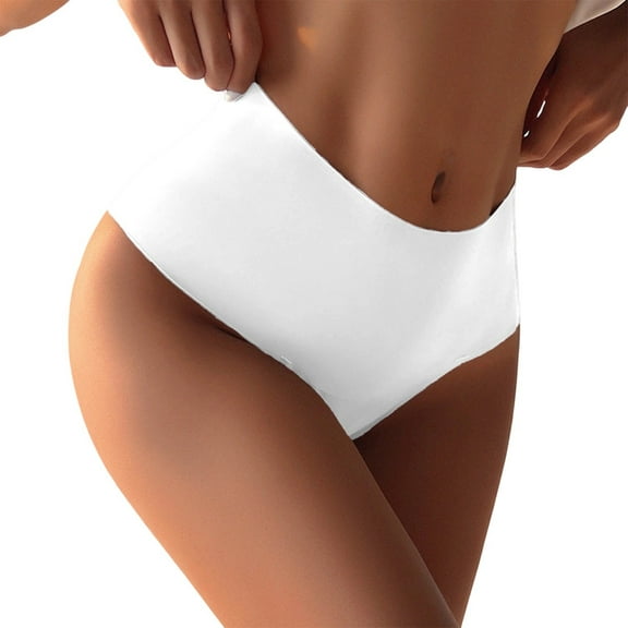 White Women's Panties Fashion Low Waist Underwear Color Striped Briefs Underwear Panties cotton