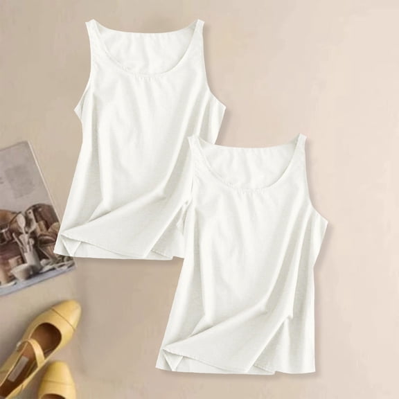 White Womens Tops Womens Workout O Neck Sleeveless Breathable Tank Casual Tops Shirts for Women