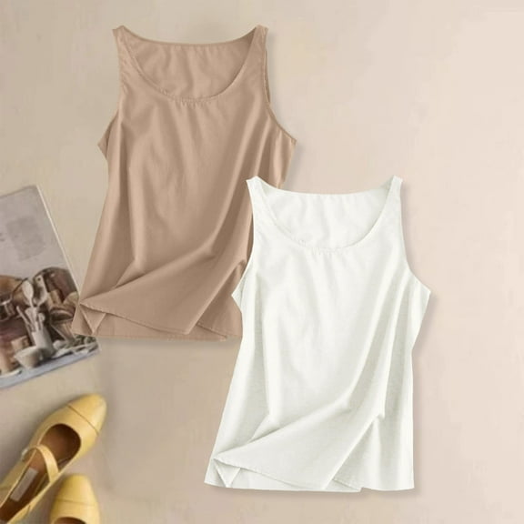 White Womens Tops Womens Workout O Neck Sleeveless Breathable Tank Casual Tops Shirts for Women
