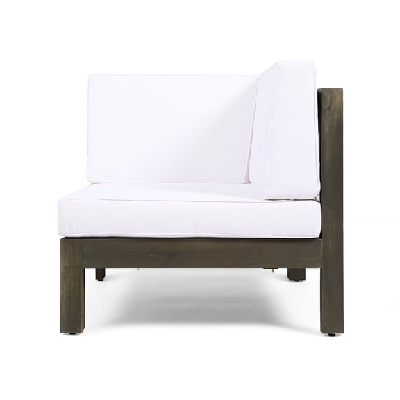 White Wood Arm Chair, 29.52 In. Depth, Width, 27.29 Height, 39.91 Lb Weighty Depth & Weight