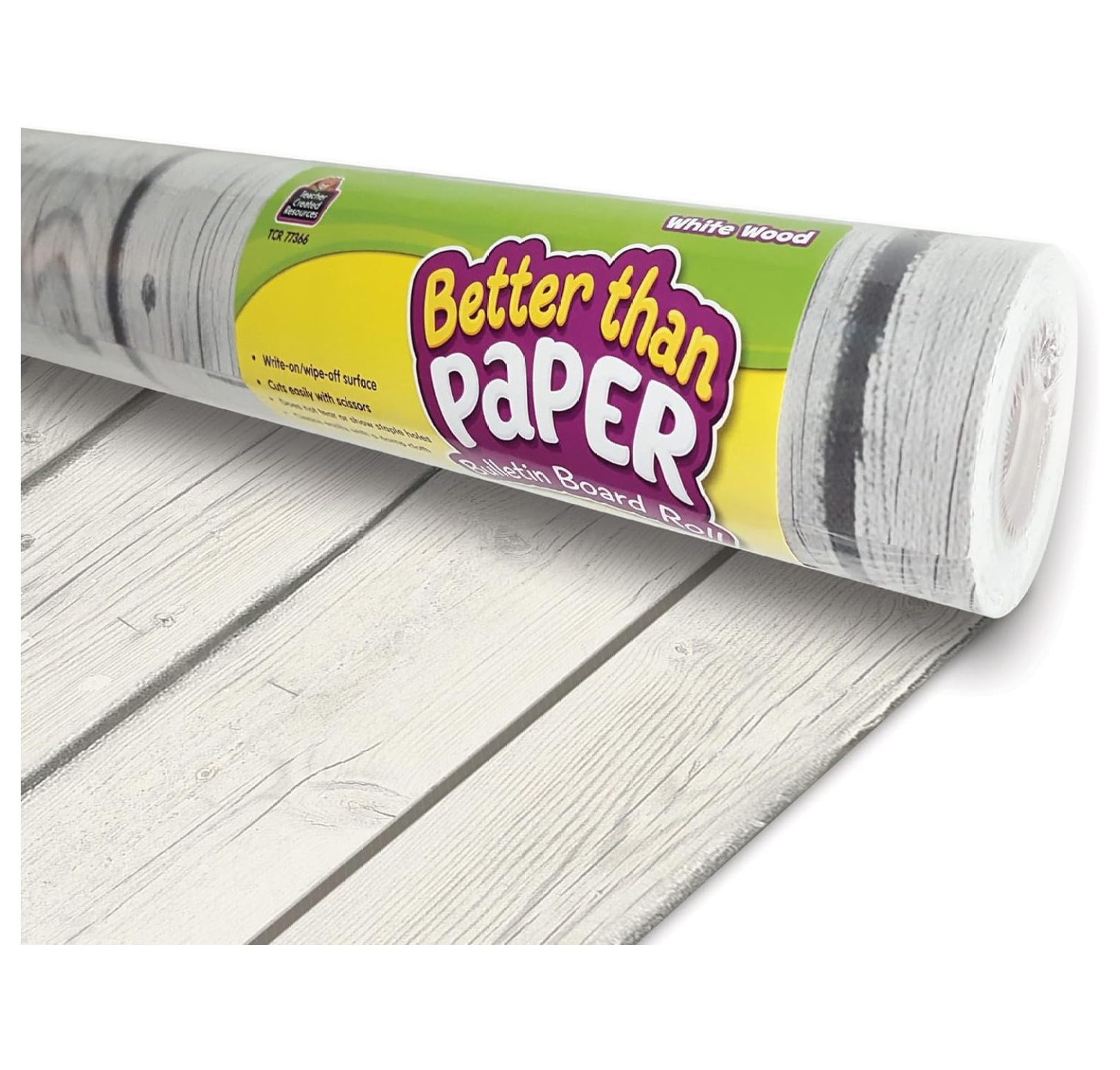 White Wood Better Than Paper Bulletin Board Roll