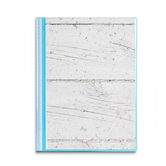 White Wood Floor Rough Wallpaper Texture Book Sheet Protectors Portfolio Binder Folder