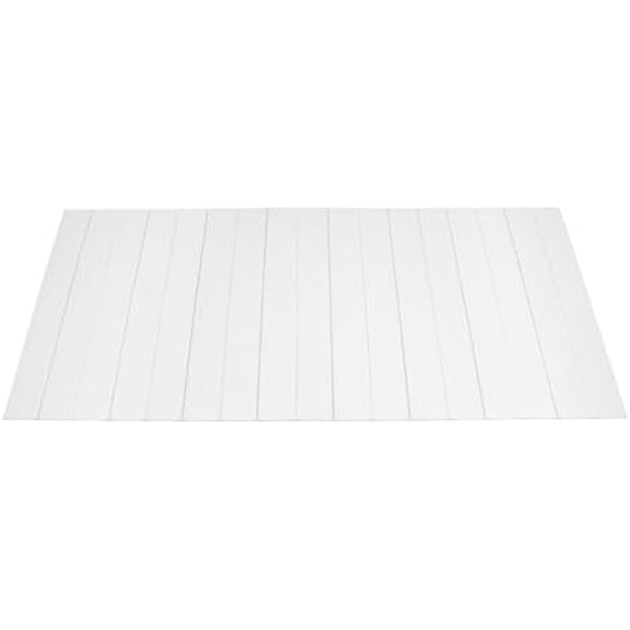 White Wood Grain Bathtub Cover 180x80x0.65cm - Lightweight Waterproof Bath Tub Lid, Non-Slip Spa Pool Cover, Heat Retaining Bath Mat for Acrylic Tubs (71x31.5x0.26 Inches)$$Garden & Patio