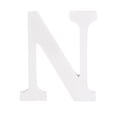 thumbnail image 1 of White Wood Letters 3 Inch, Wood Letters for DIY Party Projects (N), 1 of 5