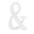 thumbnail image 1 of White Wood Letters 3 Inch, Wood Letters for DIY Party Projects (&), 1 of 5