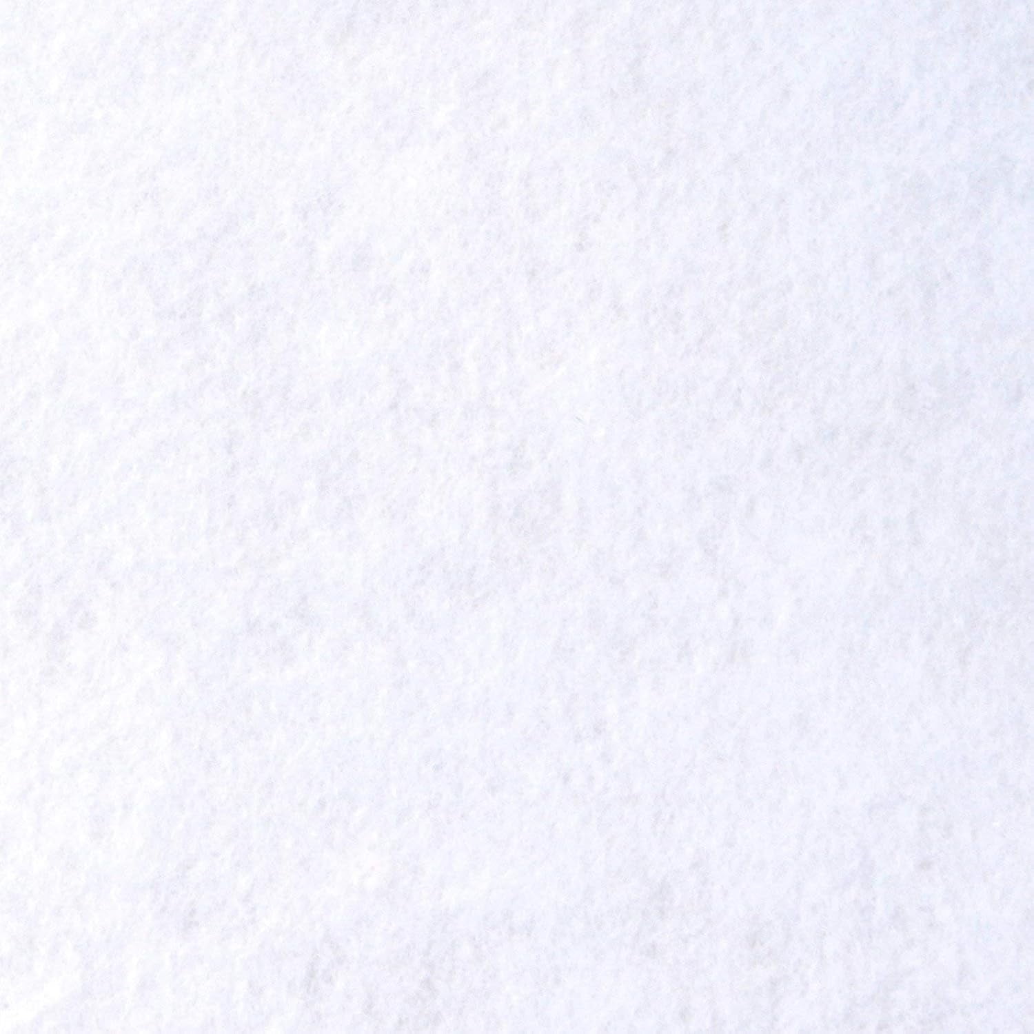 White Wool Blend Felt, 1/2 Yard Each, Merino Wool Felt Yards, Sheet Yardage Approx 18" x 36"