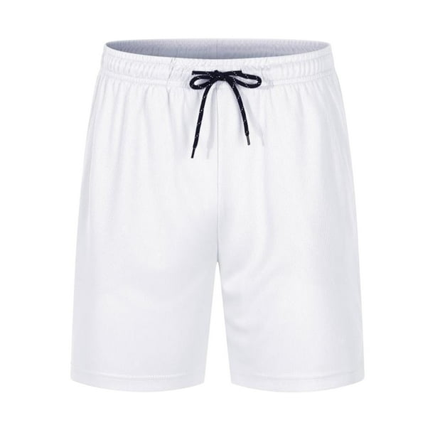 White exercise shorts store