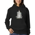 thumbnail image 1 of White X-mas Tree With Ornaments  Hoodie Women -GoatDeals Designs, Female Medium, 1 of 4