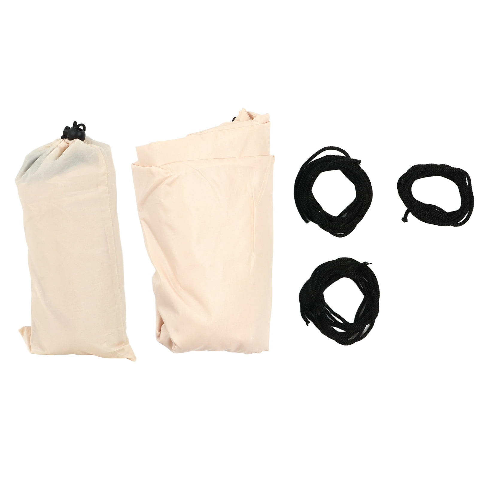 White Yard Cover with 3 Ropes for Garden & Grassland Stainless Steel