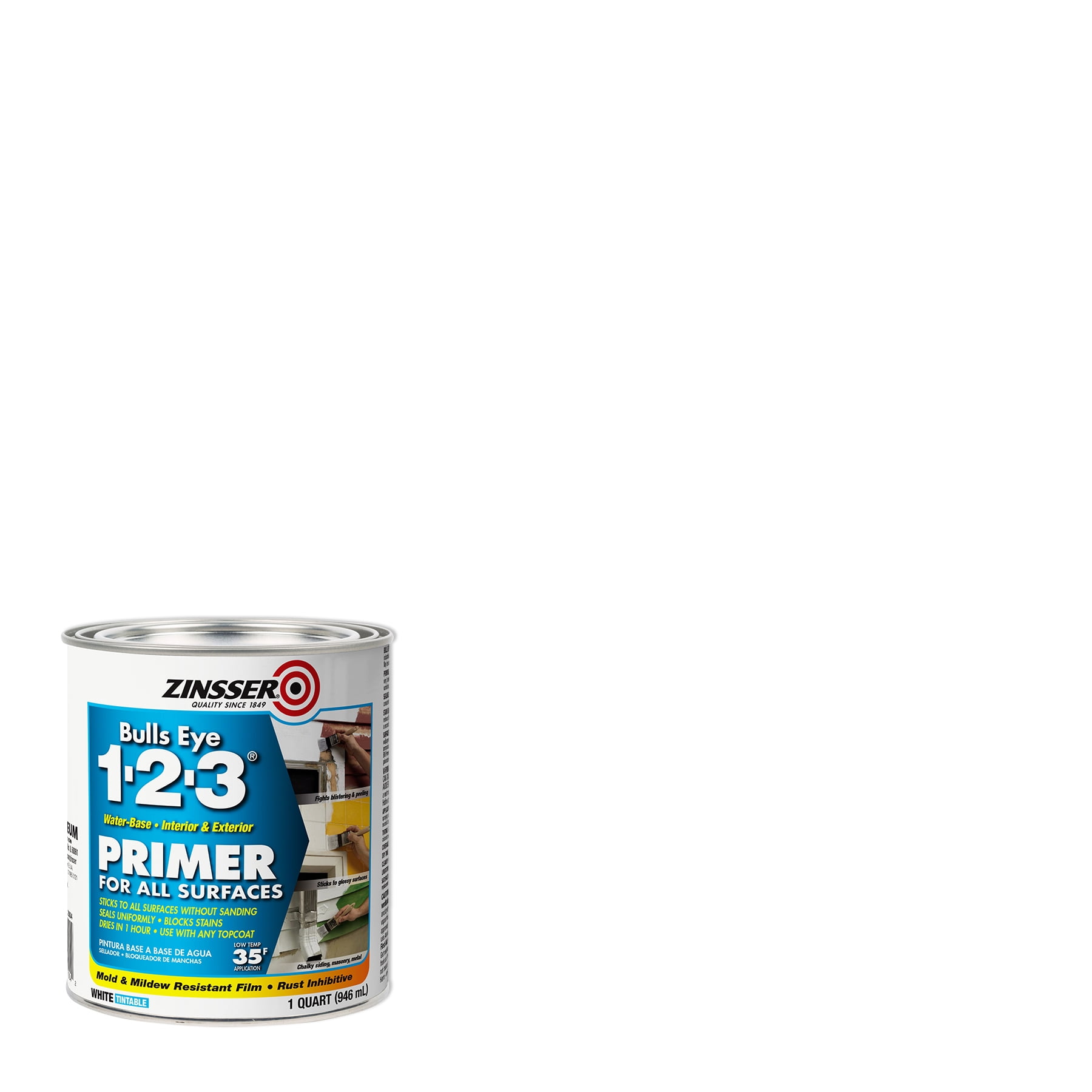 Zinsser® Bulls Eye 1-2-3® Turbo Spray System™ White Spray Primer - 26 oz.  at Menards®