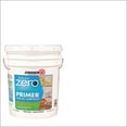 thumbnail image 1 of White, Zinsser Bulls Eye Zero Interior/Exterior Water-Based Flat Primer- 249021, 5 Gallon- 1 Pack, 1 of 3