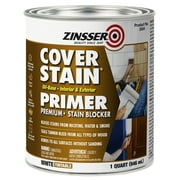 White, Zinsser Cover Stain Oil-Based Primer-345249, 1 qt