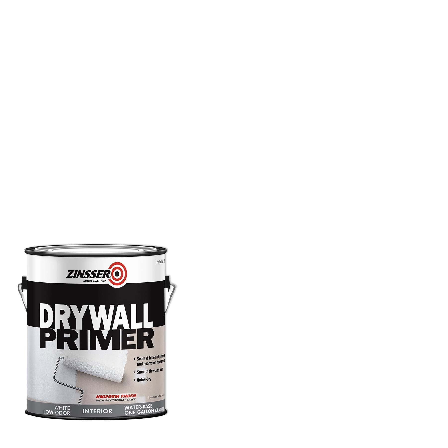 White, Zinsser Drywall Primer Flat1501, Gallon