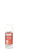 6 Pack, White, Zinsser Flat BIN Shellac-Base Primer Spray- 13 oz